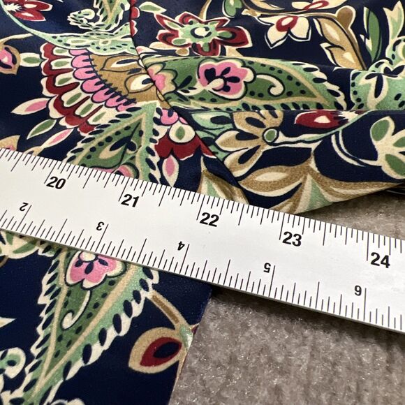 Vintage Bon Worth Blouse Floral Long Sleeve Button Up Shirt Women’s Petite (PM) - Picture 5 of 6